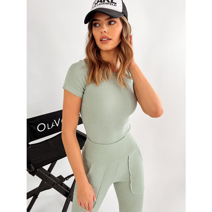 KOMPLET DRES CLARA OLIV