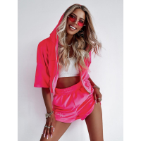 KOMPLET DRES CRISTI NEON PINK