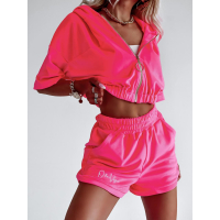 KOMPLET DRES CRISTI NEON PINK