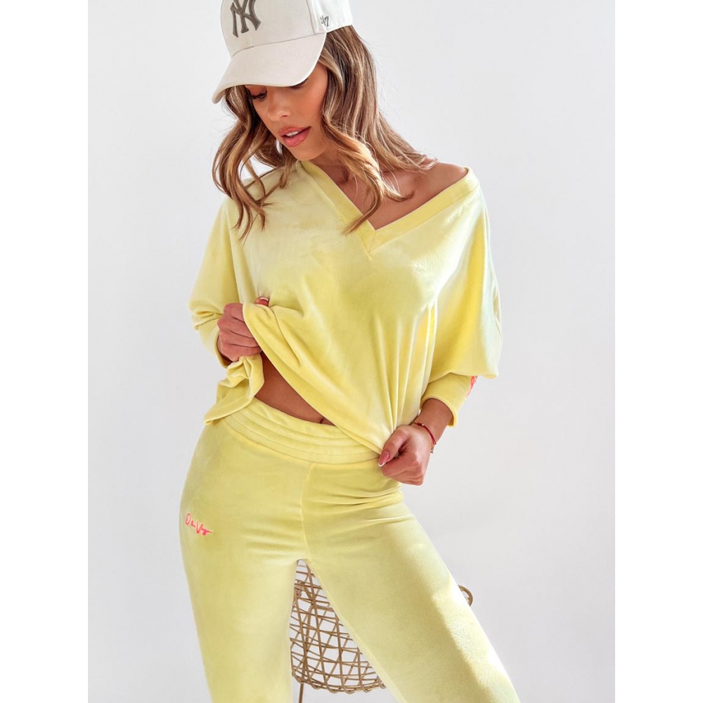 KOMPLET DRES LUCK YELLOW