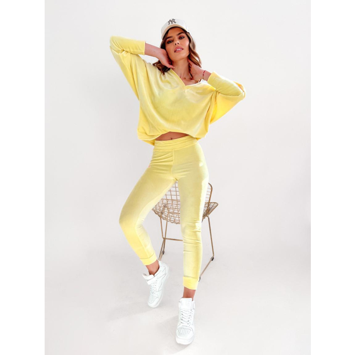 KOMPLET DRES LUCK YELLOW