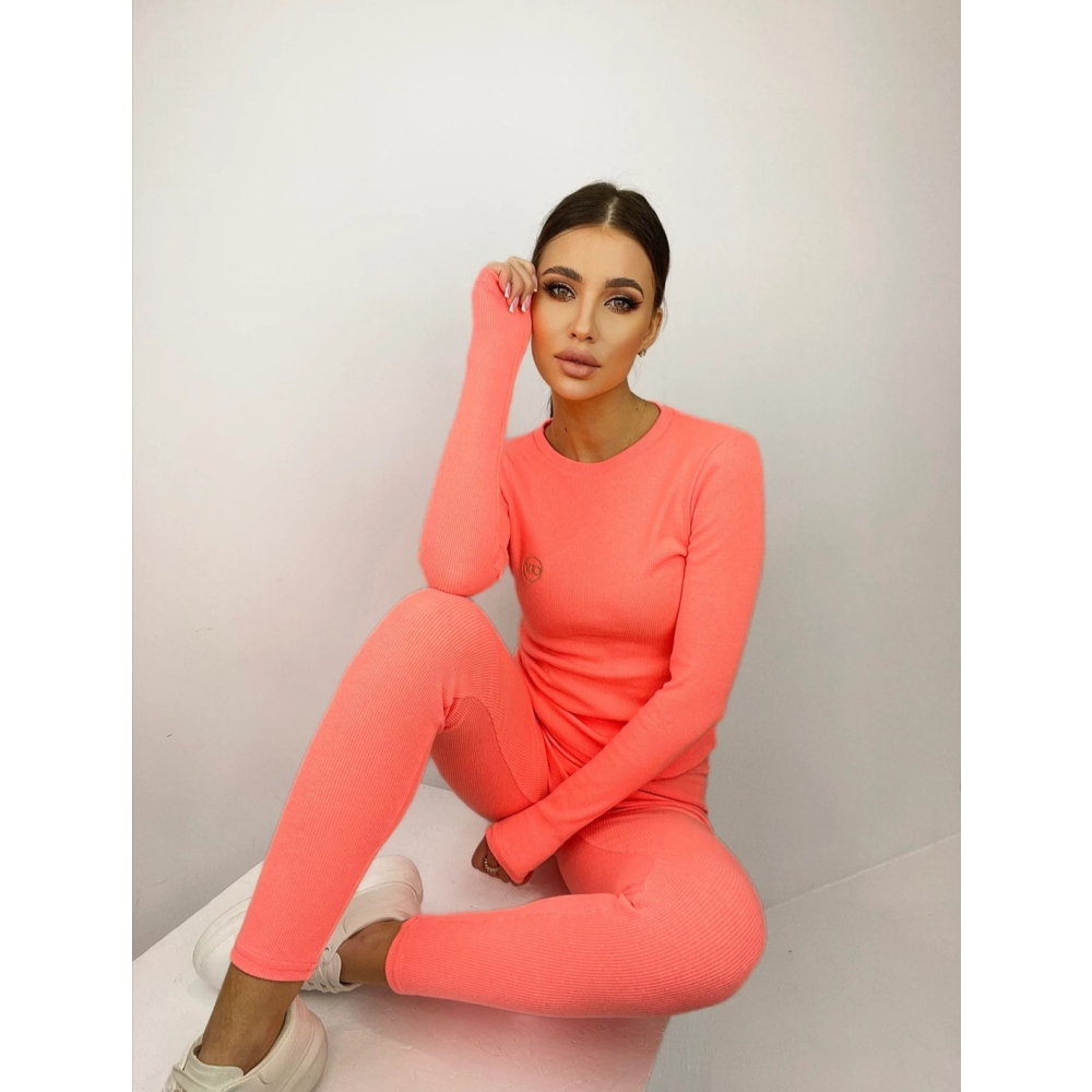 KOMPLET DRES SET LINE NEON ORANGE