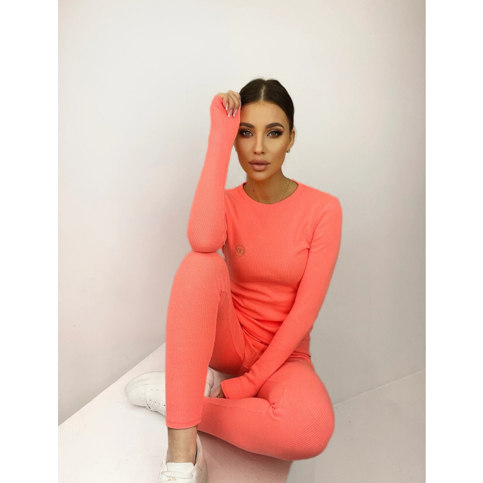 KOMPLET DRES SET LINE NEON ORANGE