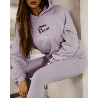 KOMPLET DRES STREET LOOK WOMAN LILA