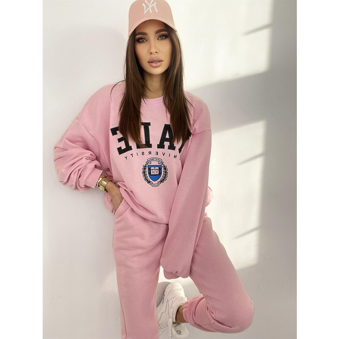 KOMPLET DRES YALE BABY PINK