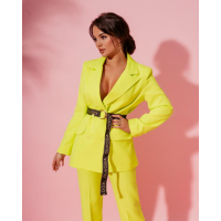 KOMPLET GARNITUR PORTO NEON LIME