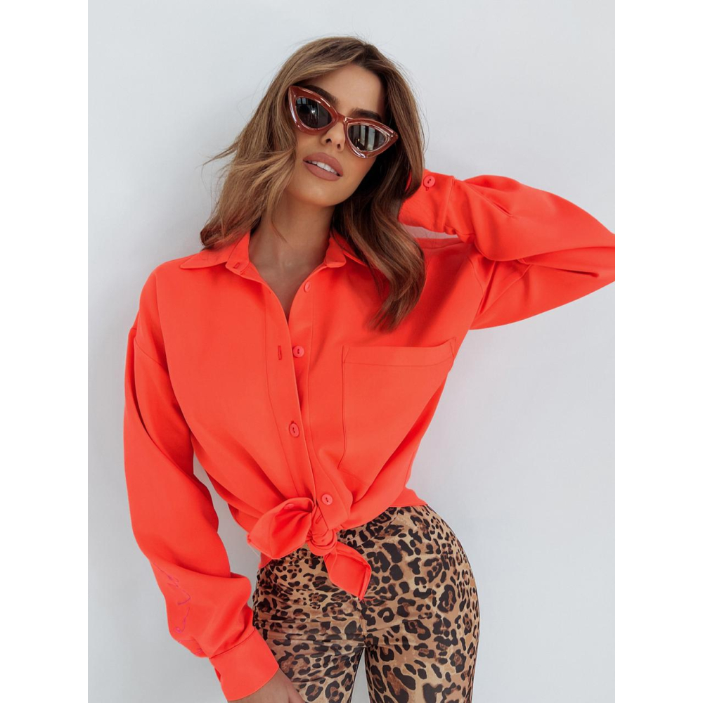 KOSZULA LANA NEON ORANGE KOSZULA LANA NEON ORANGE