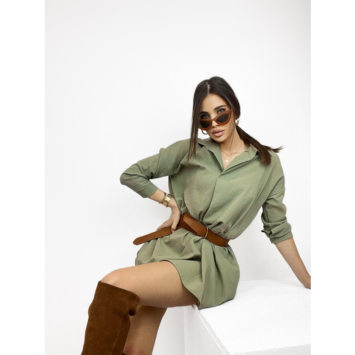 KOSZULA OVERSIZE CALM KHAKI