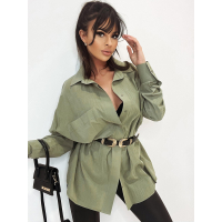 KOSZULA OVERSIZE LIGHT KHAKI