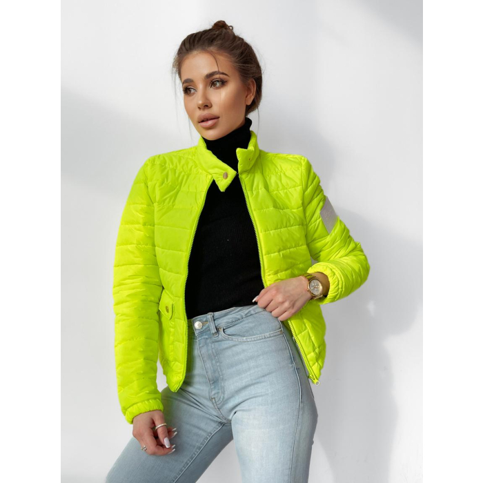 KURTKA SARA NEON LIME