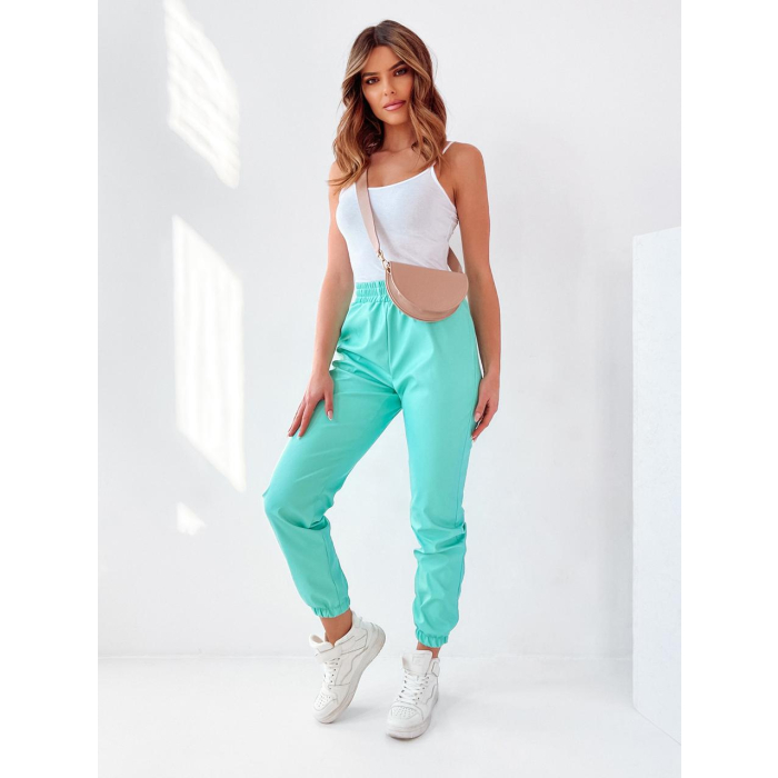 SPODNIE FRESH LEATHER MINT
