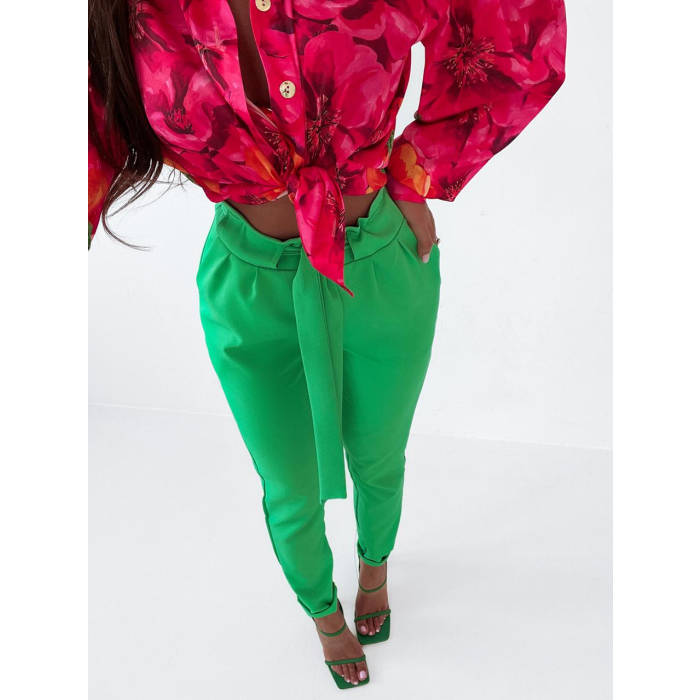 SPODNIE NELI GREEN