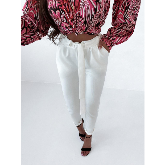 KOSZULA FLOWER SHIRT BLACK-PINK