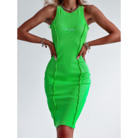 SUKIENKA SEXY LINES NEON GREEN