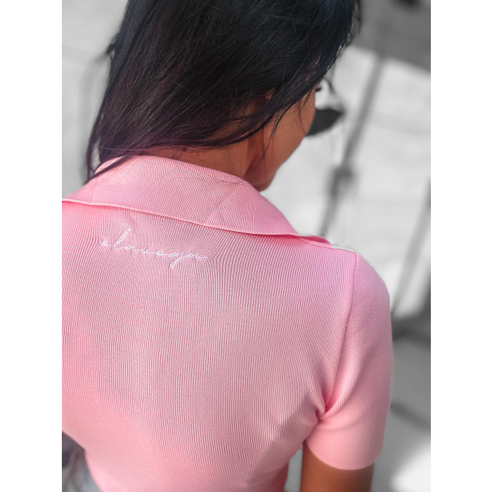 BLUZKA POLO DAMSKA OLAVOGA LAVISH PINK