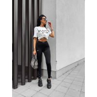 SPODNIE LEGGINSY MODELUJĄCE WIĄZANE OLAVOGA MOTION BLACK