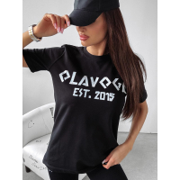BLUZKA T-SHIRT DAMSKI OLAVOGA GRECOS BLACK
