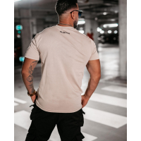 BLUZKA T-SHIRT MĘSKI OLAVOGA MEN GRECOS BEIGIE
