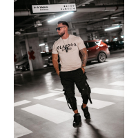 BLUZKA T-SHIRT MĘSKI OLAVOGA MEN GRECOS BEIGIE