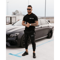 BLUZKA T-SHIRT MĘSKI OLAVOGA MEN SCUPLT BLACK