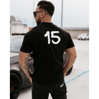 BLUZKA T-SHIRT MĘSKI OLAVOGA MEN SCUPLT BLACK