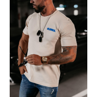 BLUZKA T-SHIRT MĘSKI OVERSIZE OLAVOGA MEN UNLOCK BIGIE