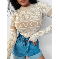BODY SWETERKOWE OLAVOGA TESS BEIGE- ECRU