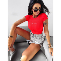 BODY Z KRÓTKIM RĘKAWEM OLAVOGA PEARL NEON