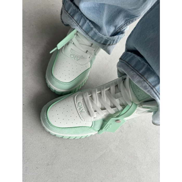 BUTY DAMSKIE TRAPERY OLAVOGA SHOES HYPERION WHITE-GREEN