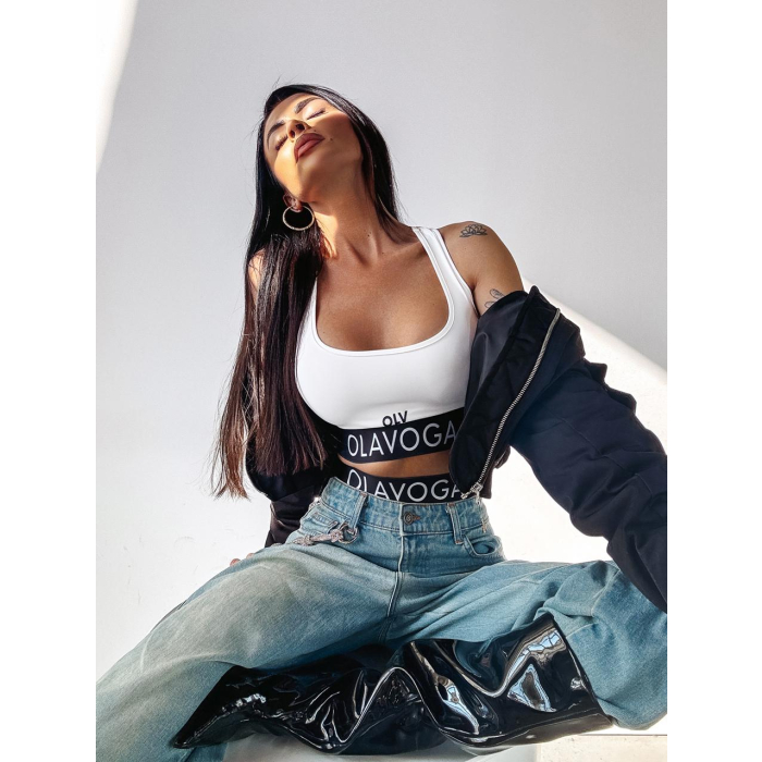 KOMPLET BIELIZNY GUMA OLAVOGA LUXE WHITE