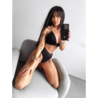 KOMPLET BIELIZNY OLAVOGA ISSY BLACK