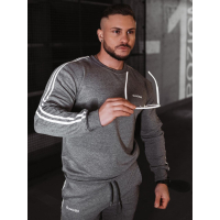 KOMPLET DRES MĘSKI BAWEŁNIANY LAMPAS OLAVOGA STRIPES MAN GRAY MELANŻ