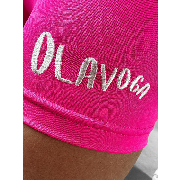 SPODENKI KOLARKI DAMSKIE OLAVOGA FLAME AMARANT