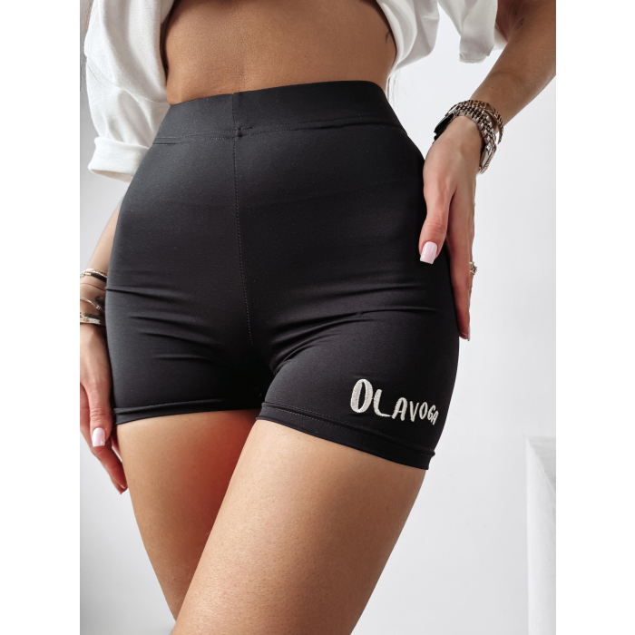 SPODENKI KOLARKI DAMSKIE OLAVOGA FLAME BLACK
