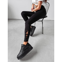 SPODNIE LEGGINSY MODELUJĄCE WIĄZANE OLAVOGA MOTION BLACK