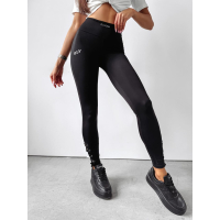 SPODNIE LEGGINSY MODELUJĄCE WIĄZANE OLAVOGA MOTION BLACK