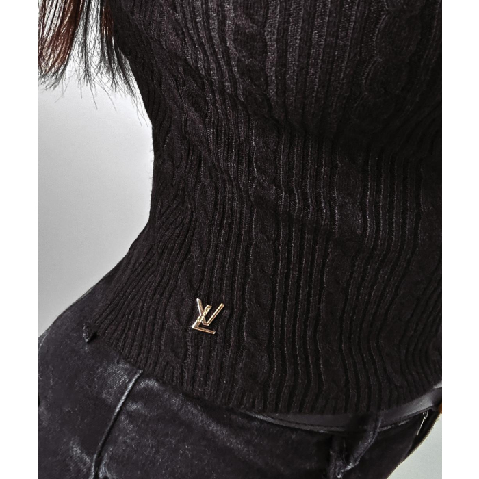 SWETER BEZRĘKAWNIK OLAVOGA KADE BLACK