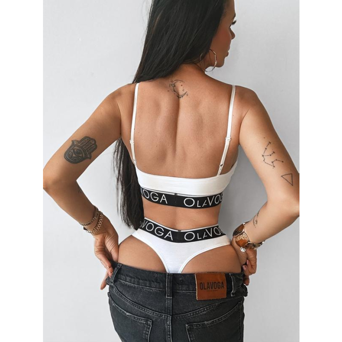 BIELIZNA OLAVOGA ZAIST BLACK ECRU BLACK
