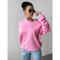BLUZA DRESOWA DAMSKA OVERSIZE APLOMB PINK