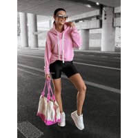 BLUZA DRESOWA DAMSKA OVERSIZE OLAVOGA NORTH PINK