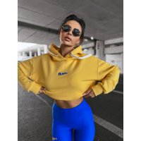 BLUZA DRESOWA DAMSKA OVERSIZE OLAVOGA NORTH YELLOW
