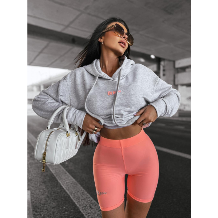 BLUZA DRESOWA DAMSKA OVERSIZE OLAVOGA NORTH GRAY