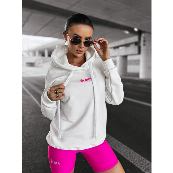 BLUZA DRESOWA DAMSKA OVERSIZE OLAVOGA NORTH ECRU
