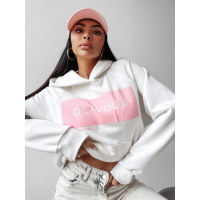 BLUZA DRESOWA DAMSKA OVERSIZE OLAVOGA SWEET ROLL ECRU