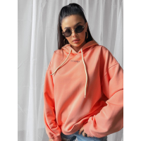 BLUZA DRESOWA DAMSKA OVERSIZE PRINT OLAVOGA COLLAGE ŁOSOŚ