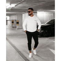 BLUZA MĘSKA BAWEŁNIANA OLAVOGA MEN PORTIVO ECRU