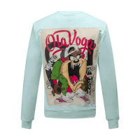 BLUZA MĘSKA BAWEŁNIANA SLIM PRINT MEN LUPUS MIĘTA