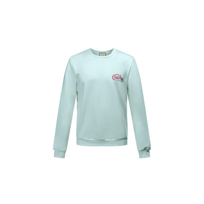 BLUZA MĘSKA BAWEŁNIANA SLIM PRINT MEN LUPUS MIĘTA
