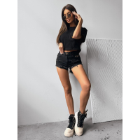BLUZKA T-SHIRT DAMSKI OLAVOGA LITION BLACK