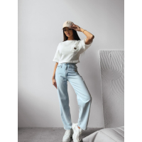 BLUZKA T-SHIRT DAMSKI OLAVOGA LITION ECRU